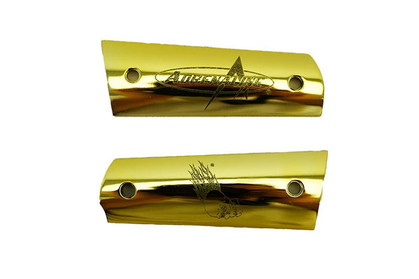 Adrenaline Shocker Gold Plated Mechanical Grips - Adrenaline